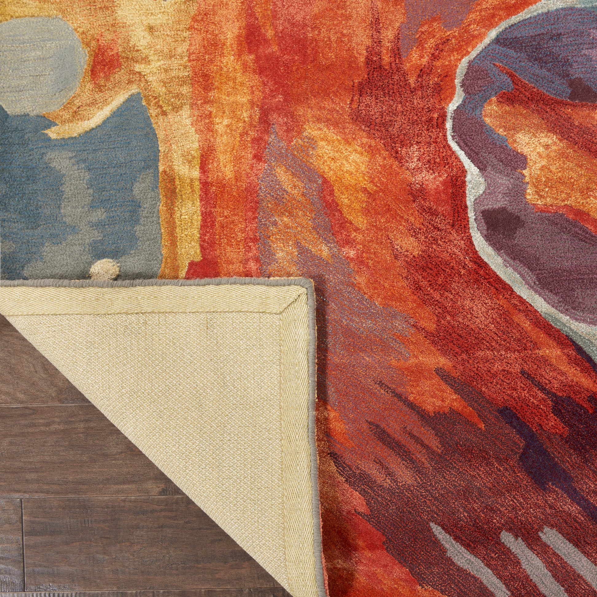 Nourison Home Prismatic  Multicolor  Contemporary