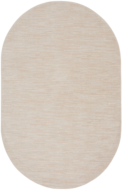 Nourison Home Nourison Essentials NRE01 Ivory Beige Contemporary Power-loomed Rug