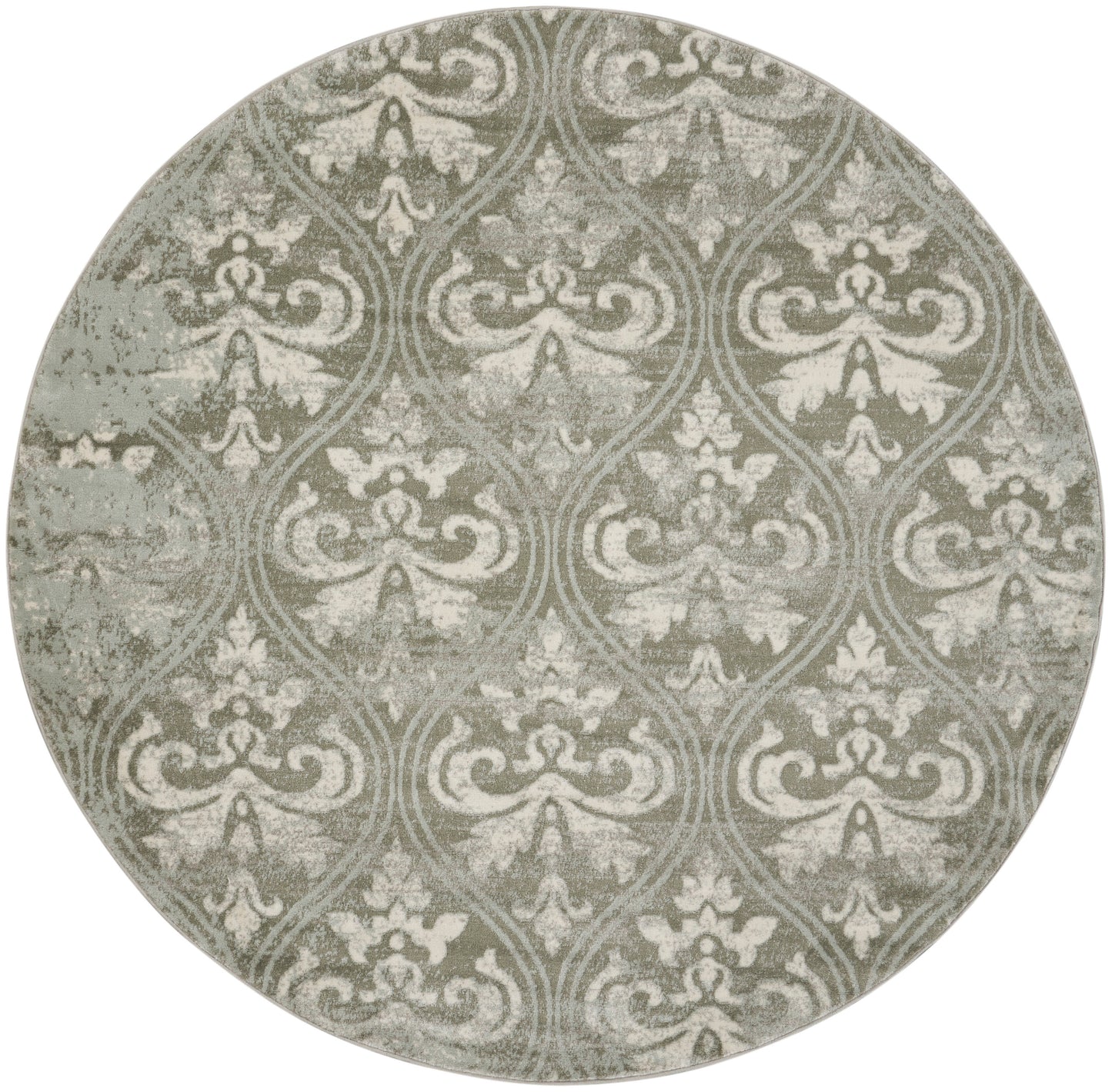 Nourison Home Euphoria EUP06 Grey Transitional Power-loomed Rug