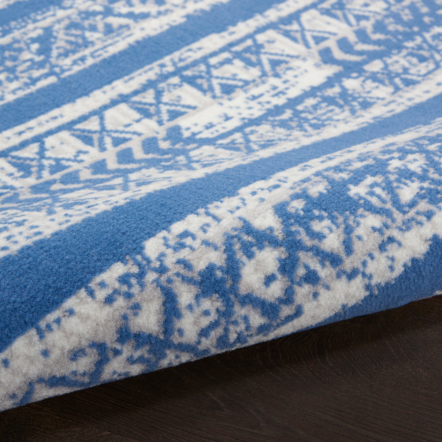 Nourison Home Whimsicle  Light Blue Ivory  Transitional