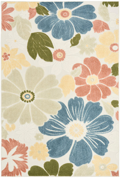 Nourison Home Aloha ALH42 Multicolor Contemporary Power-loomed Rugs