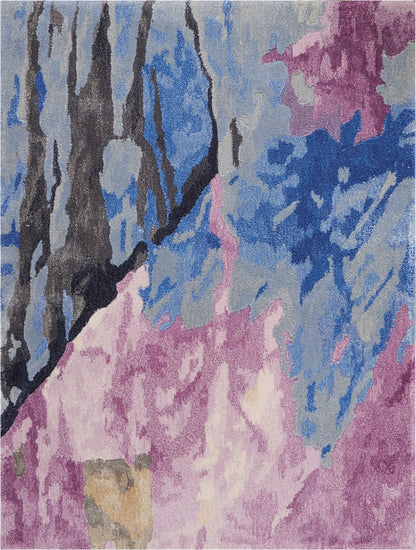 Nourison Home Prismatic PRS11 Grey Multicolor Contemporary Hand Tufted Rug