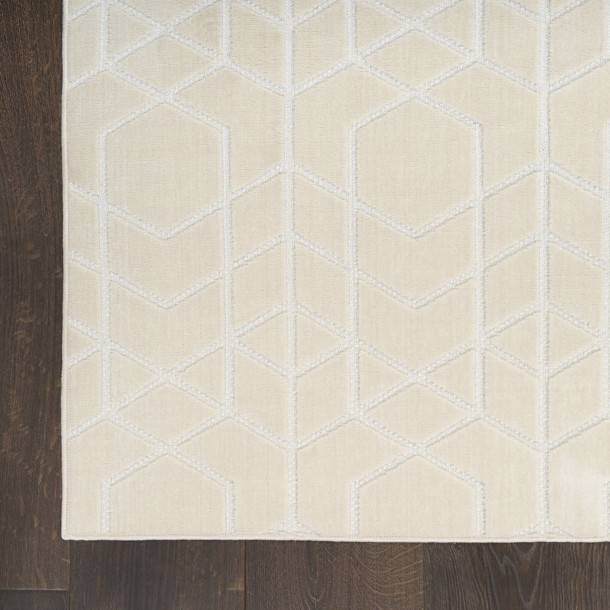 Nourison Home Washable Charm  Ivory  Contemporary