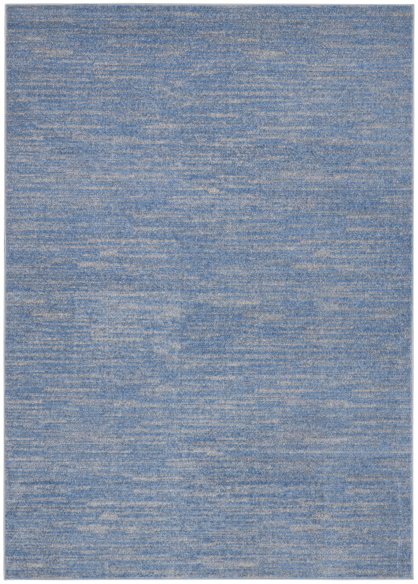 Nourison Home Nourison Essentials NRE01 Blue Grey Contemporary Power-loomed Rug