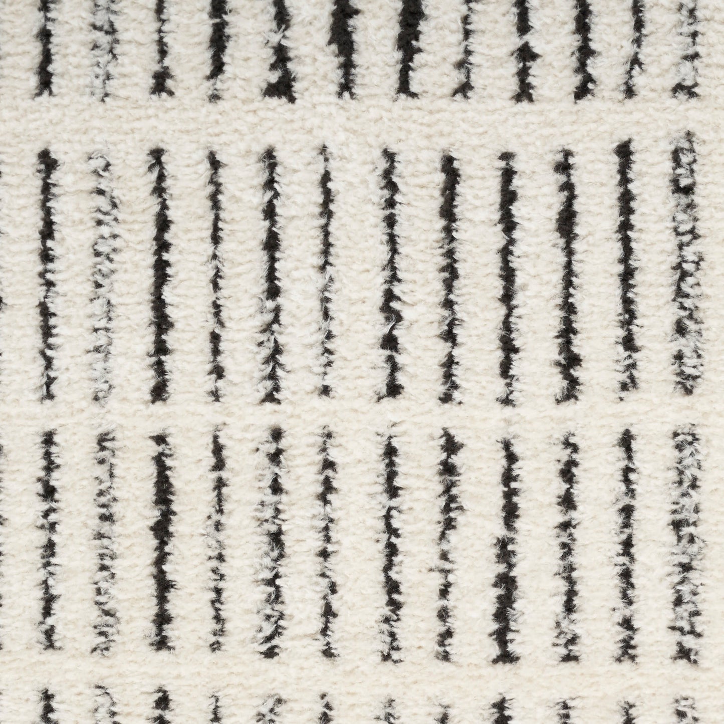 Nourison Home Modern Comfort  Ivory Black  Contemporary