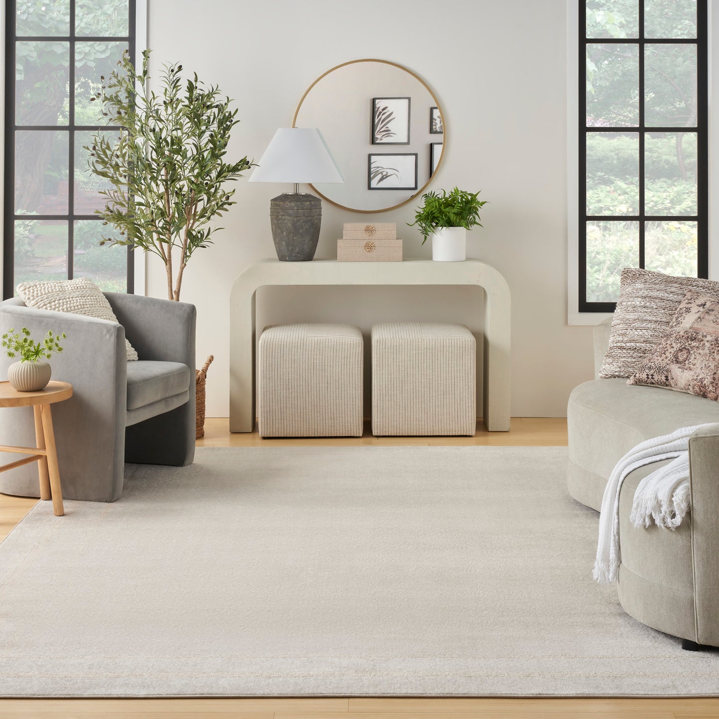 Nourison Home Nourison Essentials  Ivory Gold  Contemporary