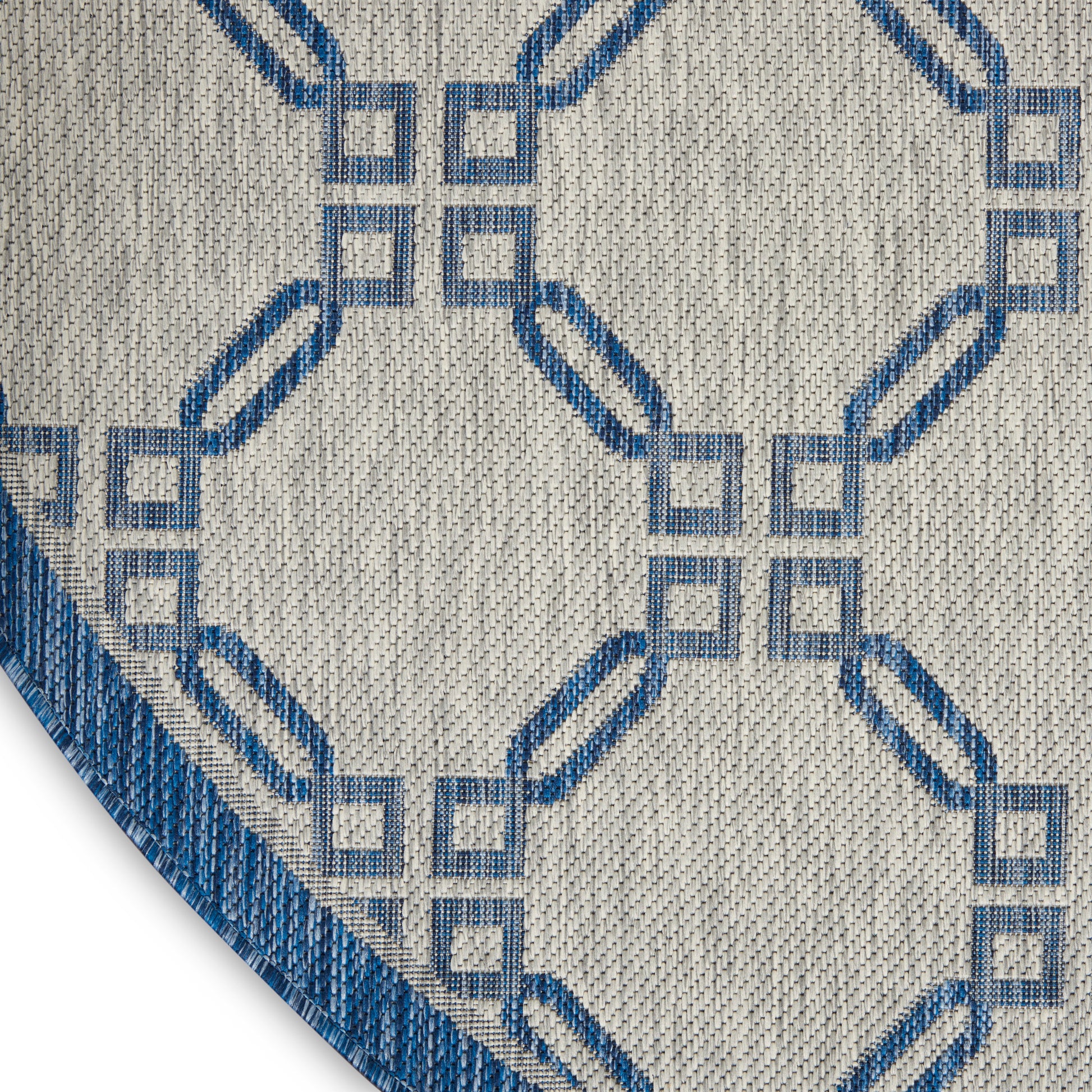 Nourison Home Country Side  Ivory Blue  Transitional