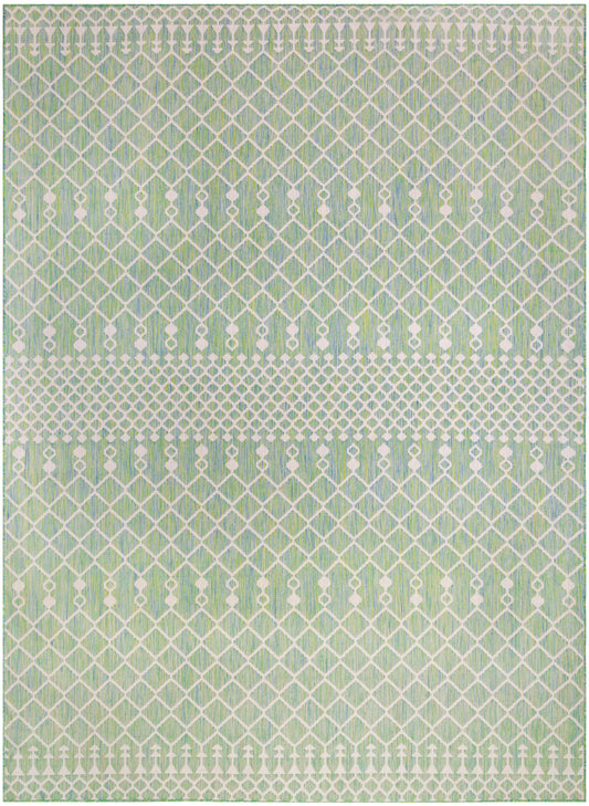 Nourison Home Positano  Blue Green  Contemporary
