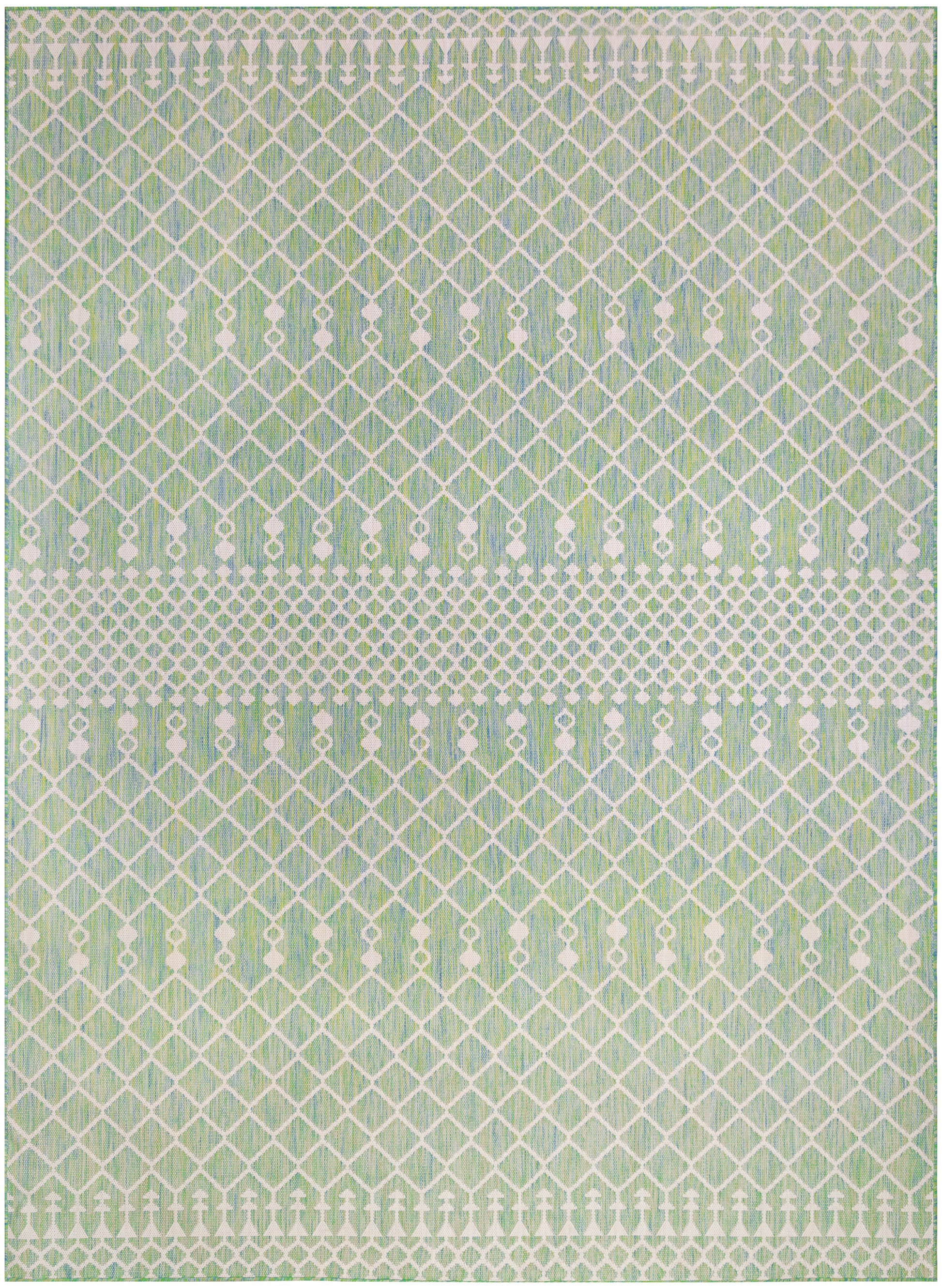 Nourison Home Positano  Blue Green  Contemporary