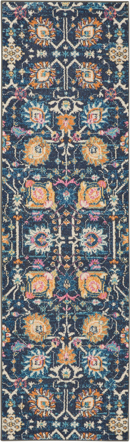 Nourison Home Passion PSN01 Navy Transitional Power-loomed Rugs