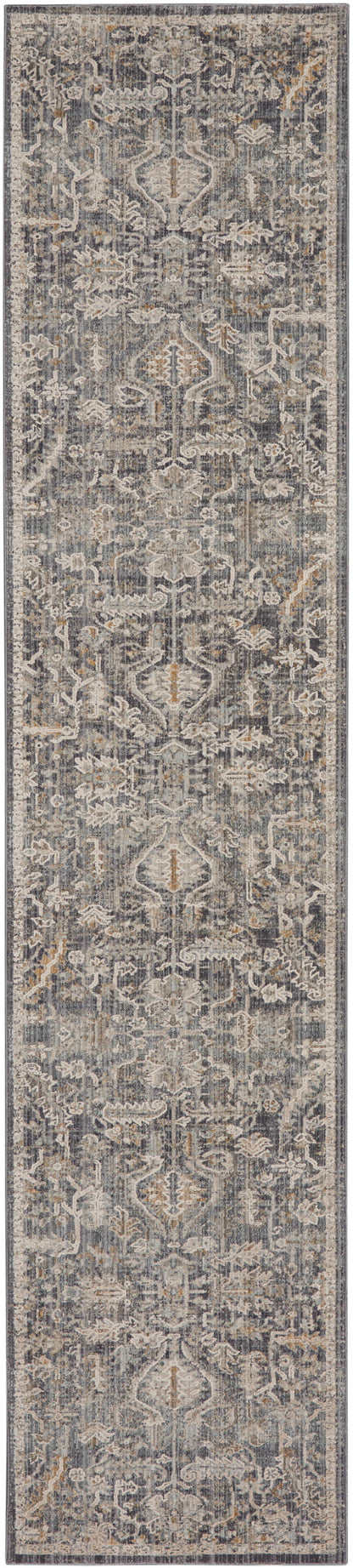 Nourison Home Lynx LNX02 Navy Multicolor Transitional Power-loomed Rug