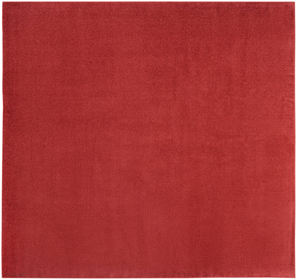 Nourison Home Nourison Essentials NRE01 Brick Red Contemporary Power-loomed Rug