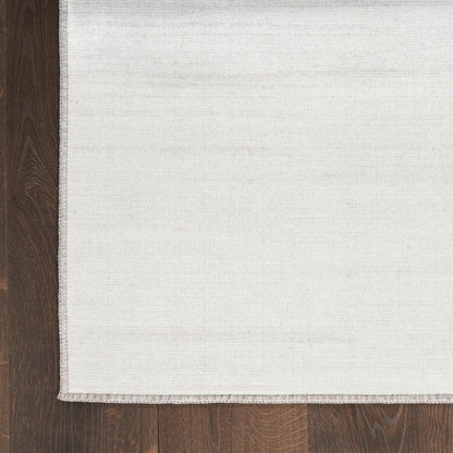 Nourison Home Washable Essentials  Ivory Grey  Contemporary
