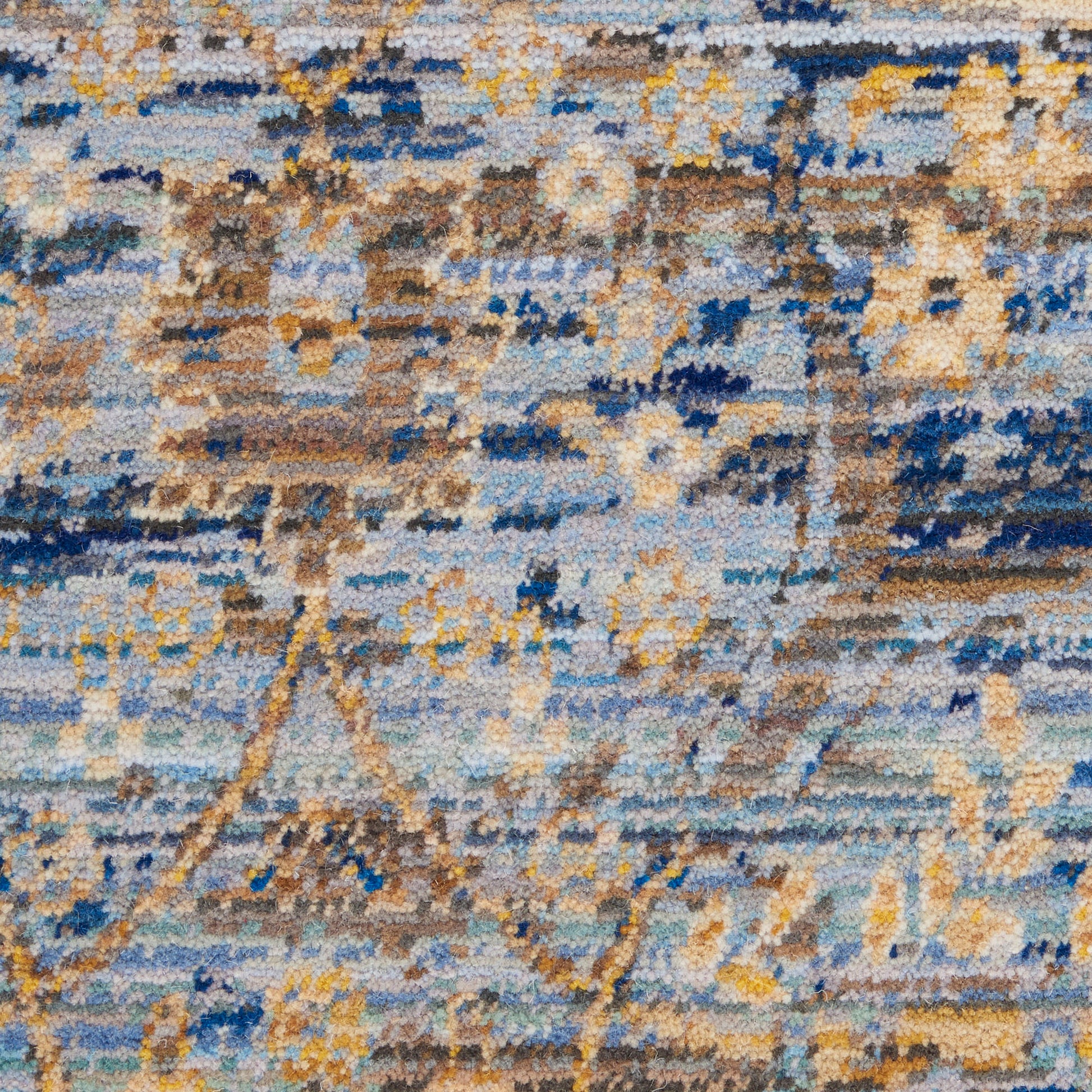 Nourison Home Majestic  Beige Blue  Transitional