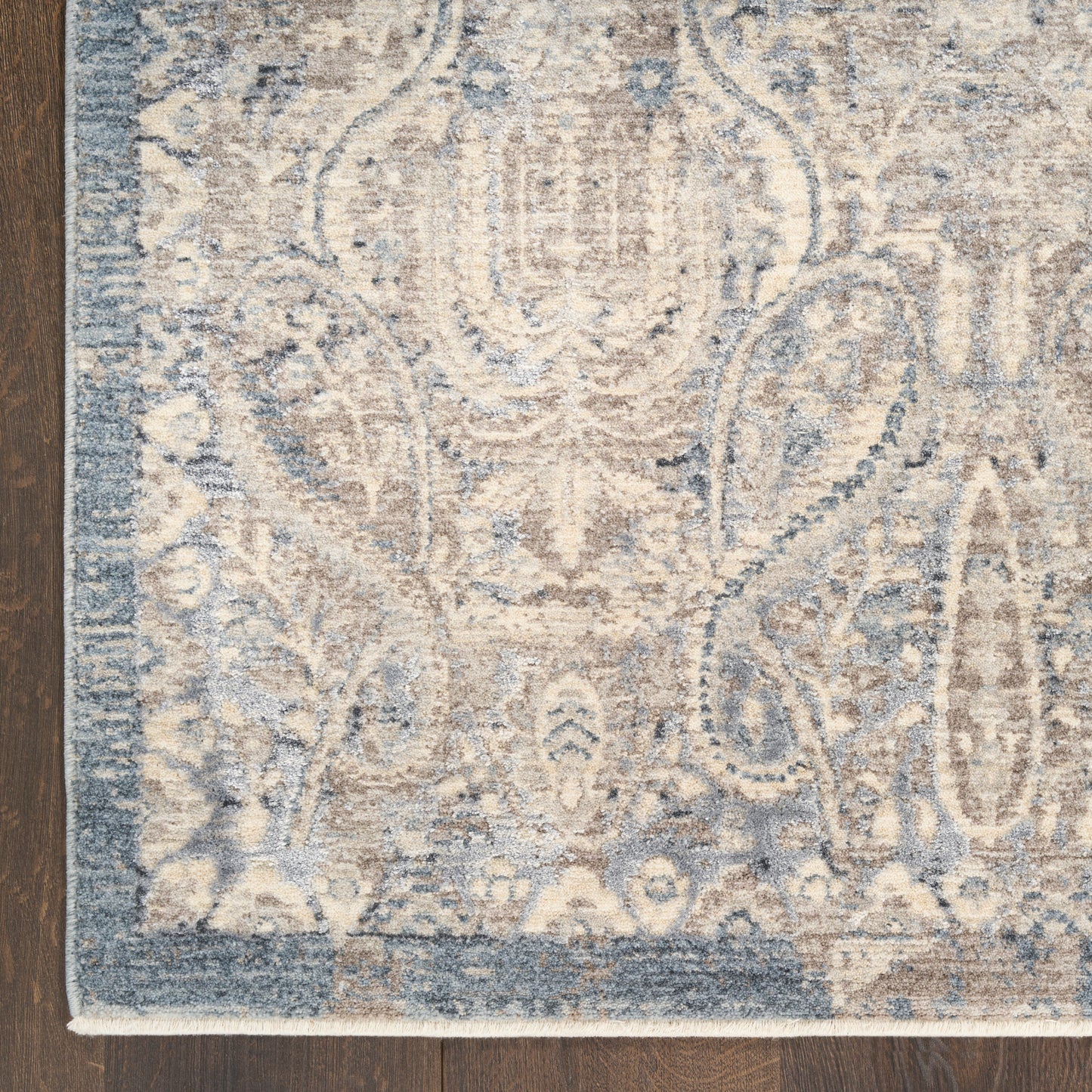 Nourison Home Sultana  Grey Blue  Traditional