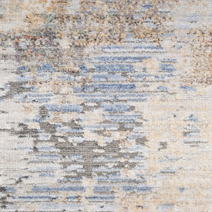 Nourison Home Abstract Hues  Grey Blue  Contemporary