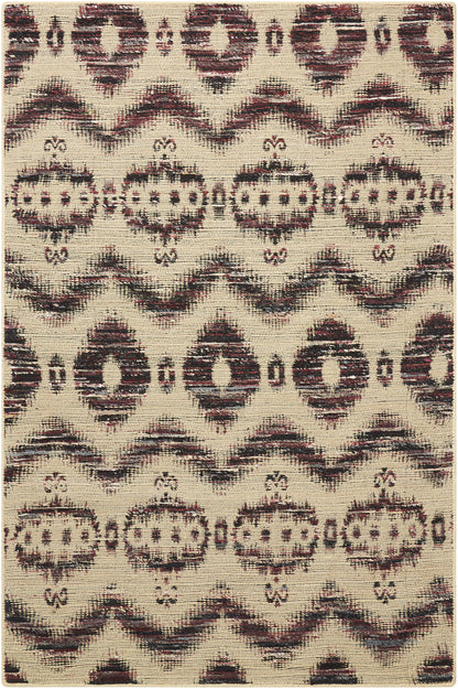 Nourison Home Spectrum SPE01 Beige Black Transitional Loomed Rug