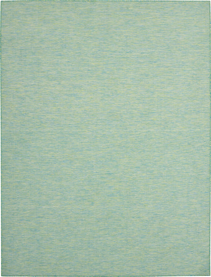 Nourison Home Positano POS01 Blue Green Contemporary Power-loomed Rug
