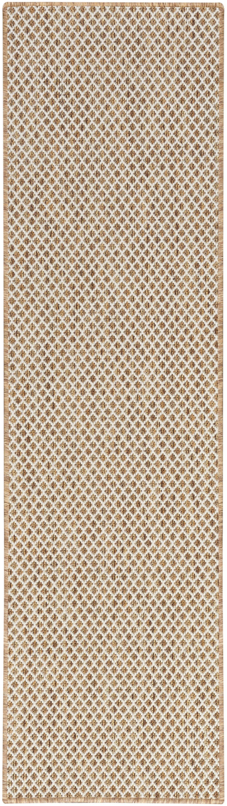Nourison Home Courtyard COU01 Jute Ivory Contemporary Power-loomed Rug