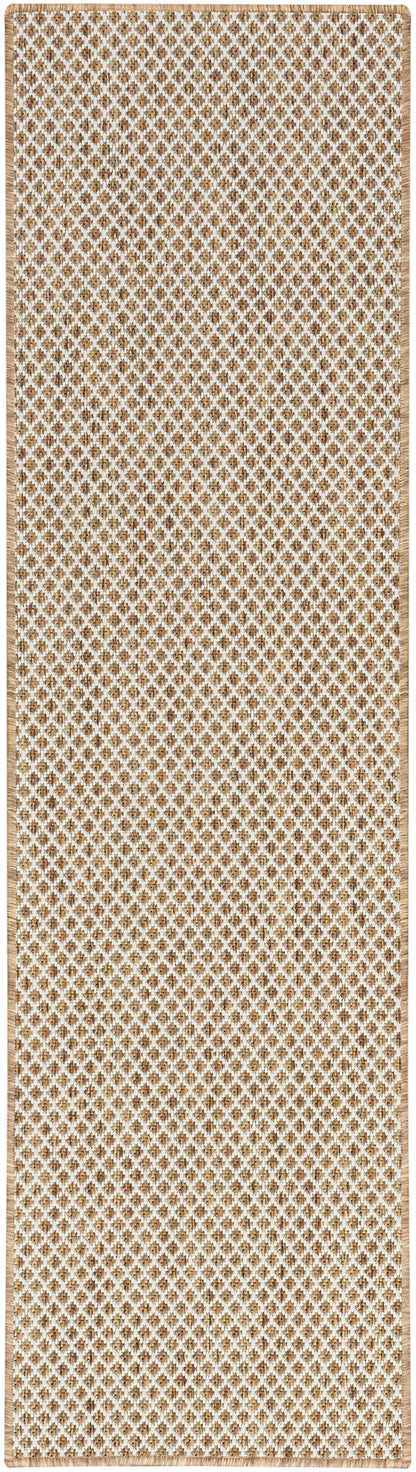 Nourison Home Courtyard COU01 Jute Ivory Contemporary Power-loomed Rug