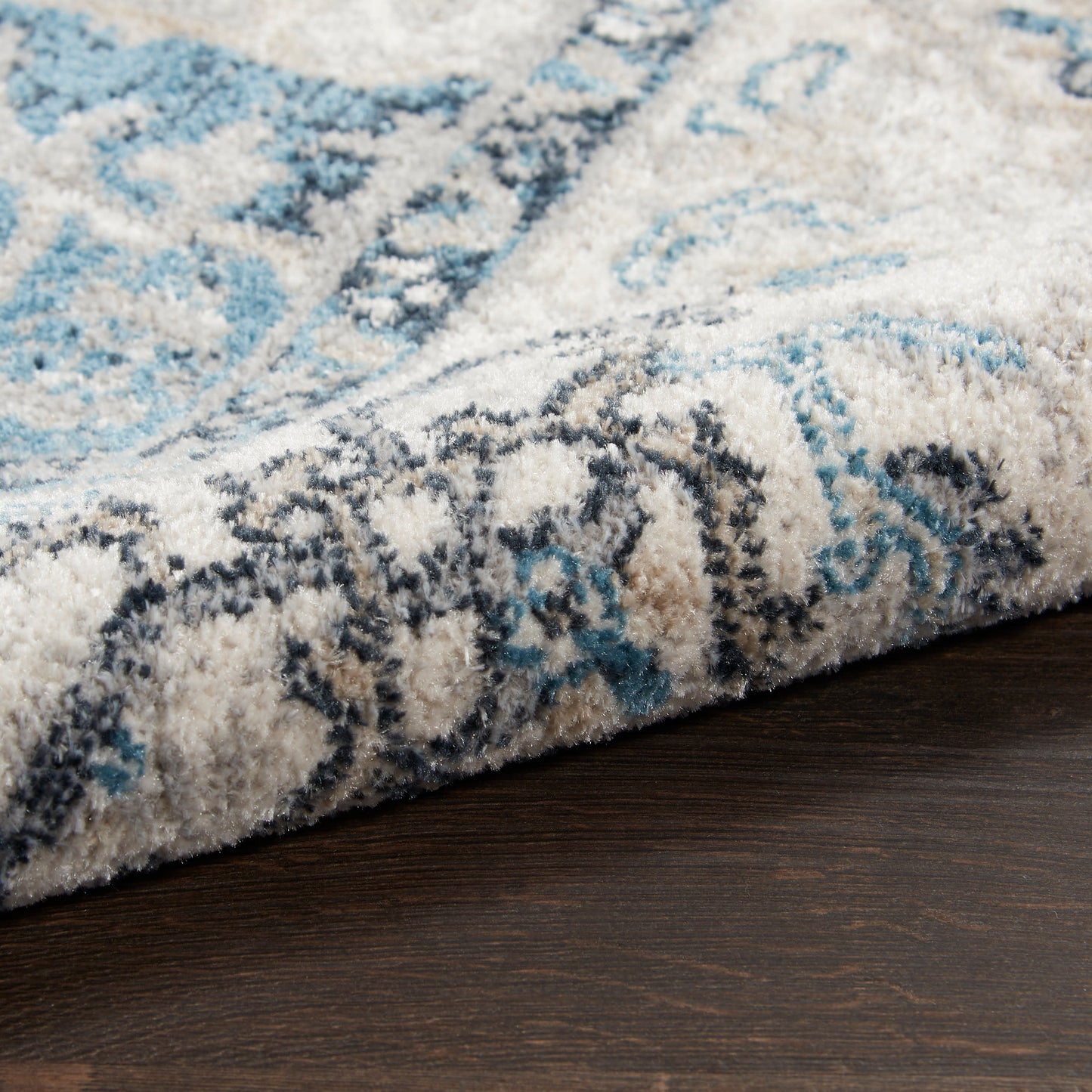 Nourison Home Carina  Grey Blue  Transitional