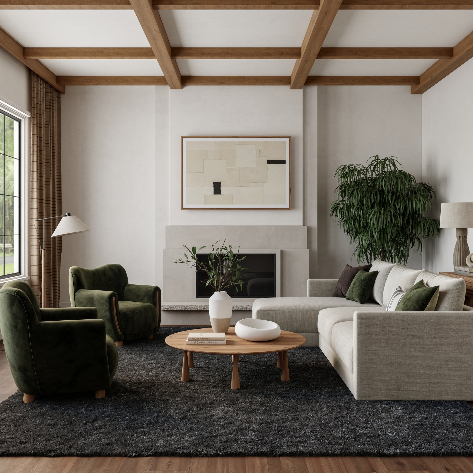 Nourison Home Dreamy Shag  Grey  Contemporary