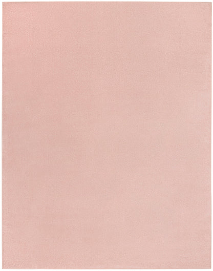 Nourison Home Nourison Essentials NRE01 Pink Contemporary Power-loomed Rug