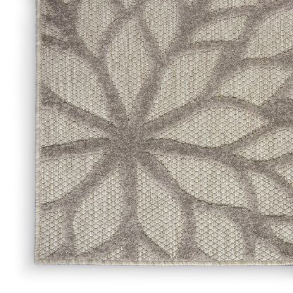 Nourison Home Aloha  Silver Grey  Contemporary
