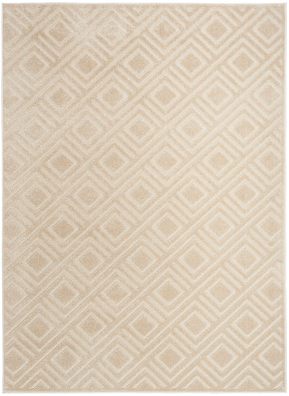 Nourison Home Care Free CAF03 Beige Contemporary Loom-woven Rug