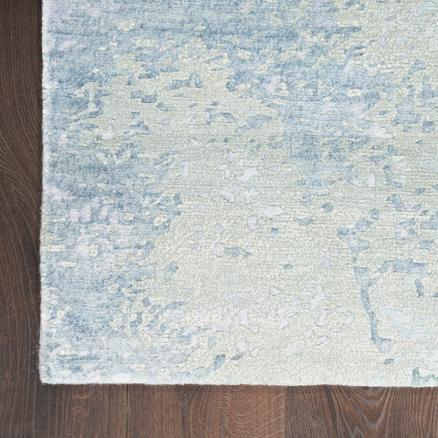 Nourison Home Silk Shadows  Blue Green  Contemporary