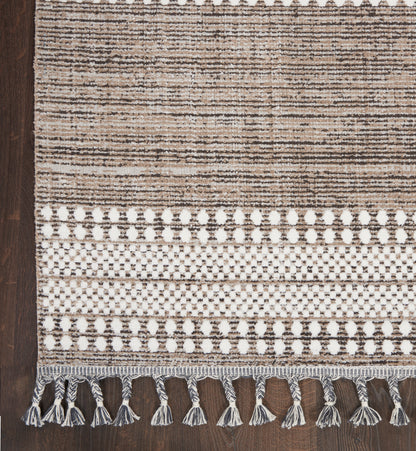 Nourison Home Asilah  Mocha Ivory  Contemporary