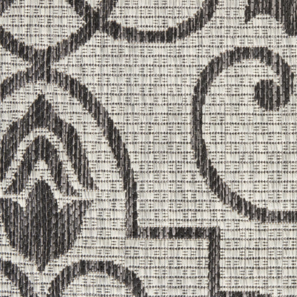 Nourison Home Country Side  Ivory Charcoal  Transitional