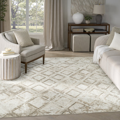Nourison Home Dekor  Ivory Taupe  Contemporary