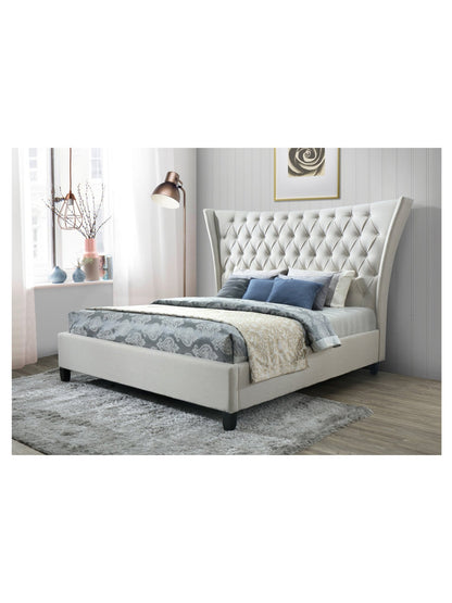 Eclectic Home Bed Alexandria Limestone Beige - Furnitures - Eclectic Home - Atlanta Designer Rugs