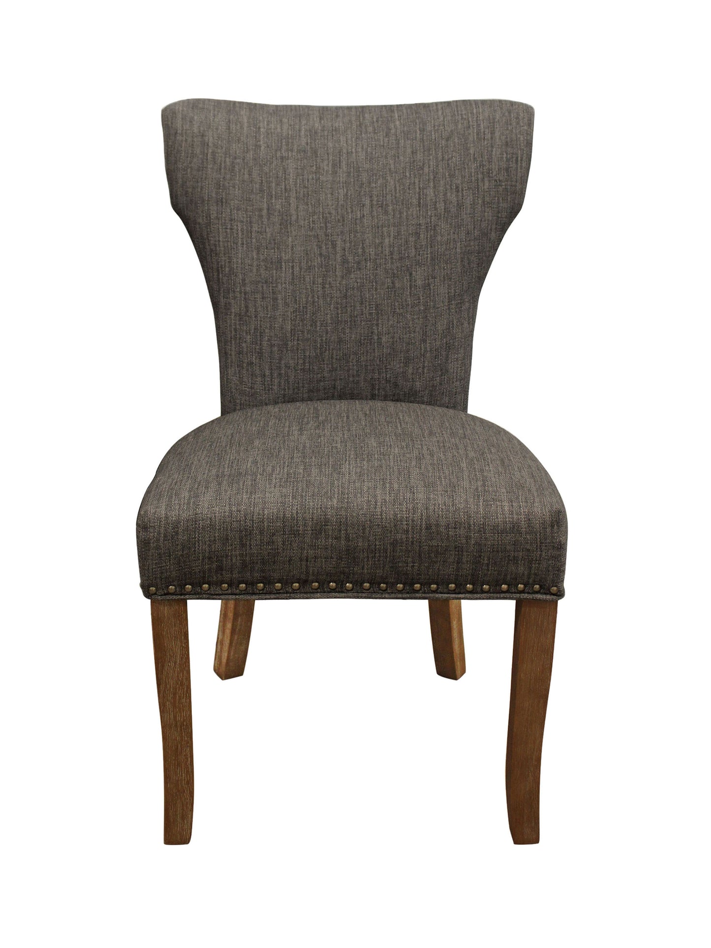 Eclectic Home Dining Chair Howel Dark Gray