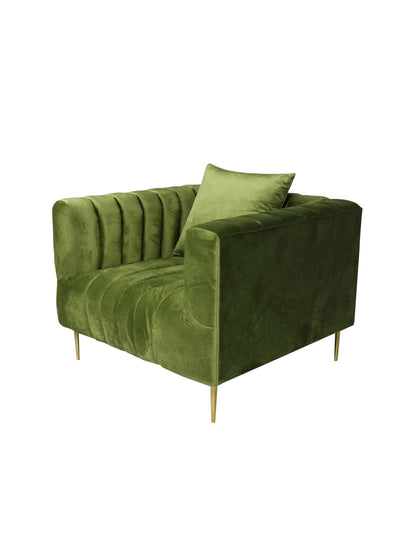 Eclectic Home Rutland Olive Sofa Chair - Furnitures - Eclectic Home - Atlanta Designer Rugs