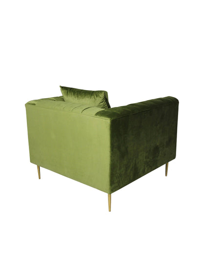 Eclectic Home Rutland Olive Sofa Chair - Furnitures - Eclectic Home - Atlanta Designer Rugs