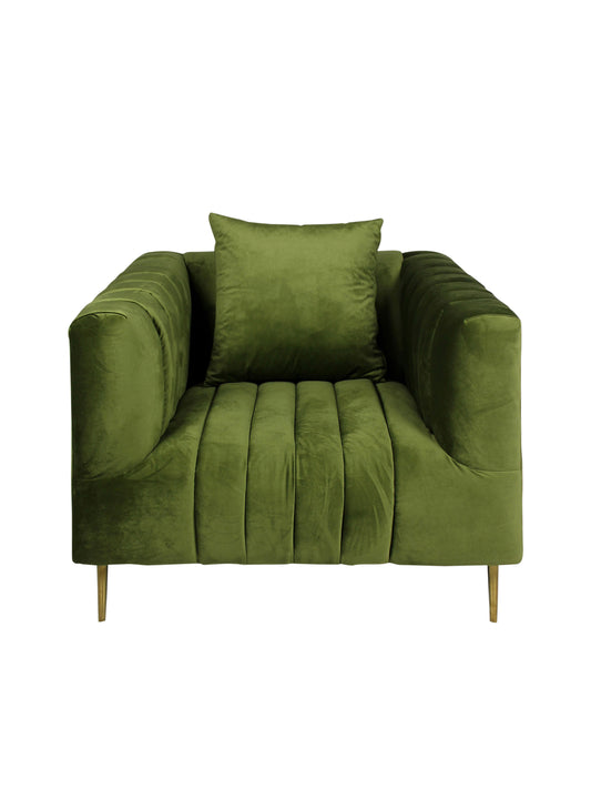 Eclectic Home Rutland Olive Sofa Chair