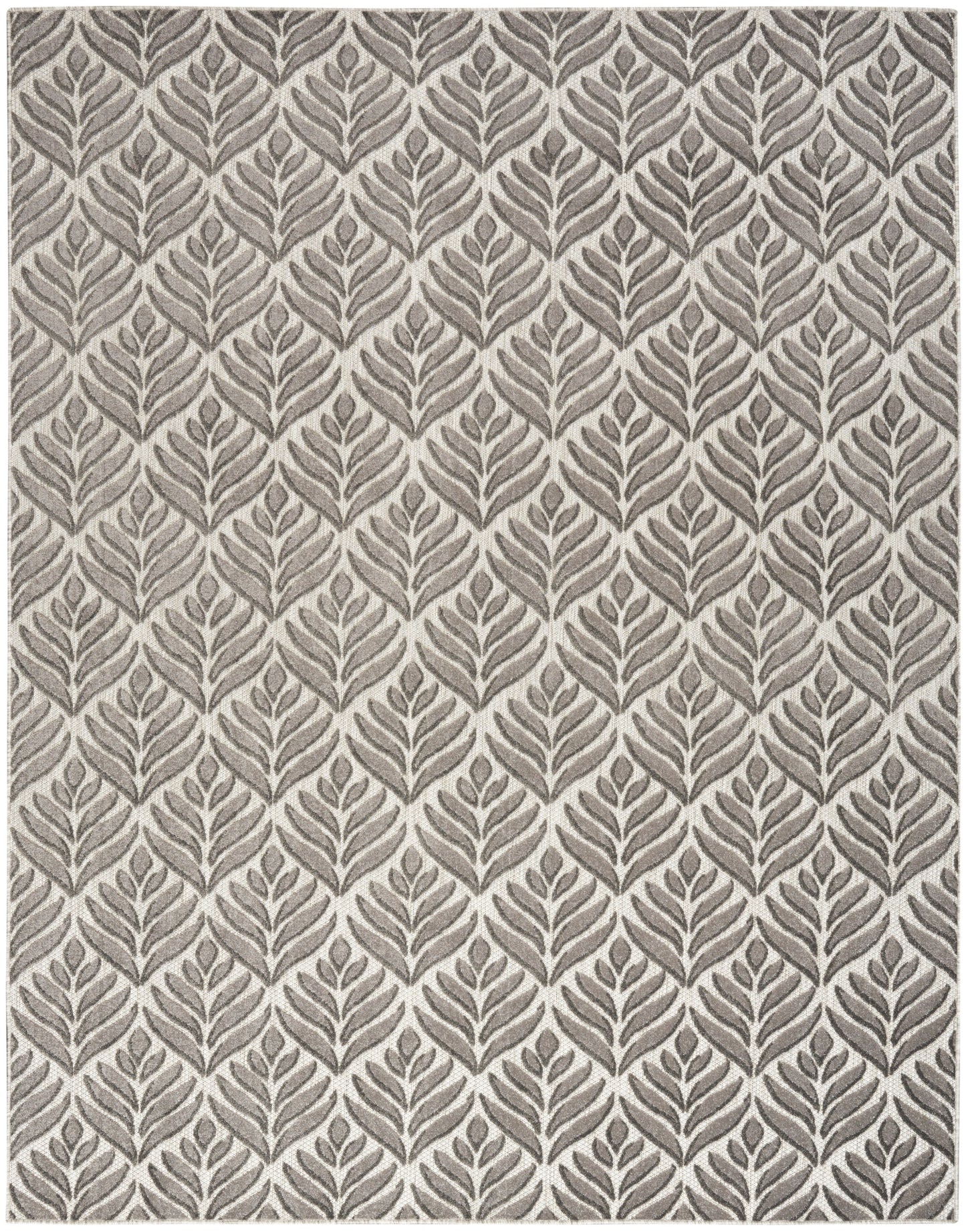 Nourison Home Aloha ALH35 Charcoal Contemporary Power-loomed Rugs