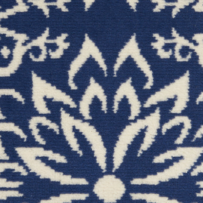 Nourison Home Jubilant  Navy Ivory  Transitional