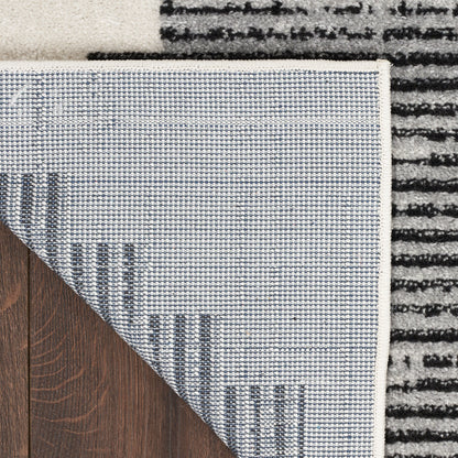 Nourison Home Modern Passion  Ivory Grey  Contemporary