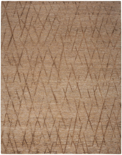Nourison Home OCEAN OCP02 Saddle Contemporary Knotted Rugs