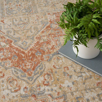 Nourison Home Nourison Essentials Persian  Beige Rust  Traditional
