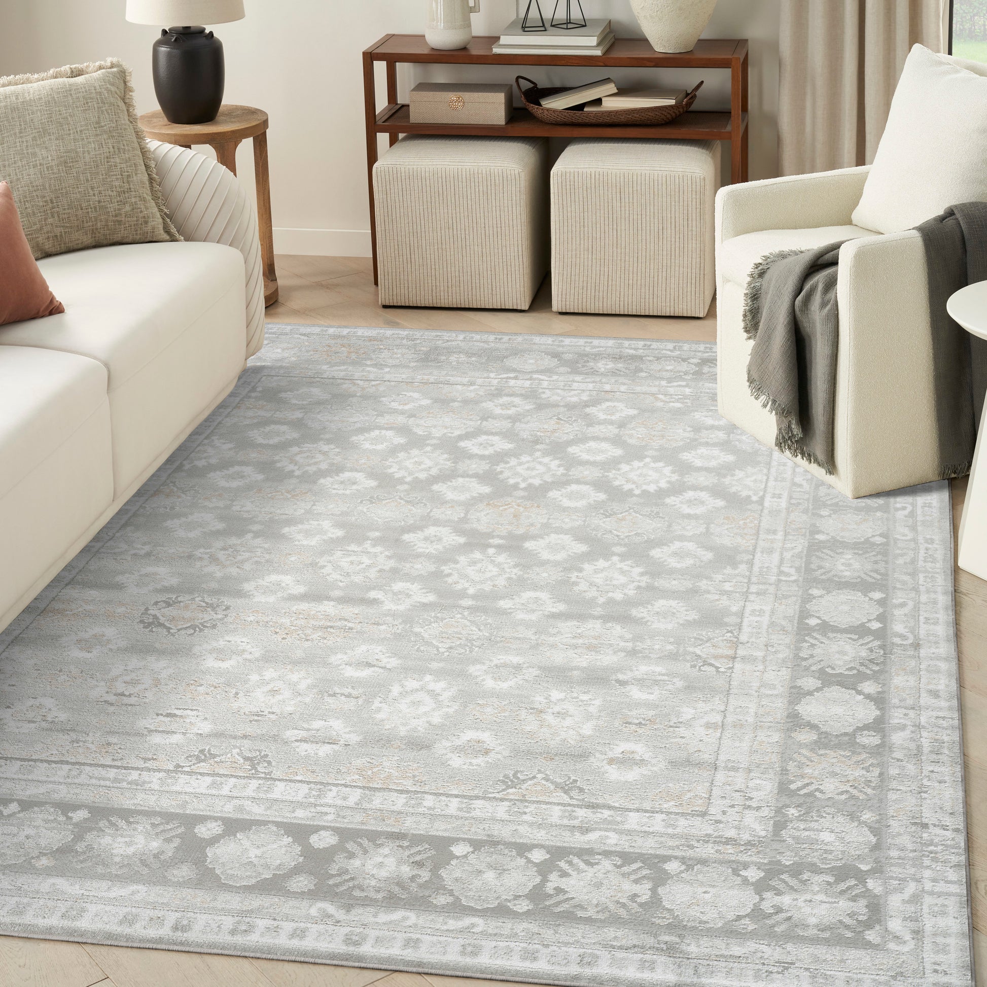 Nourison Home Dekor  Grey  Traditional