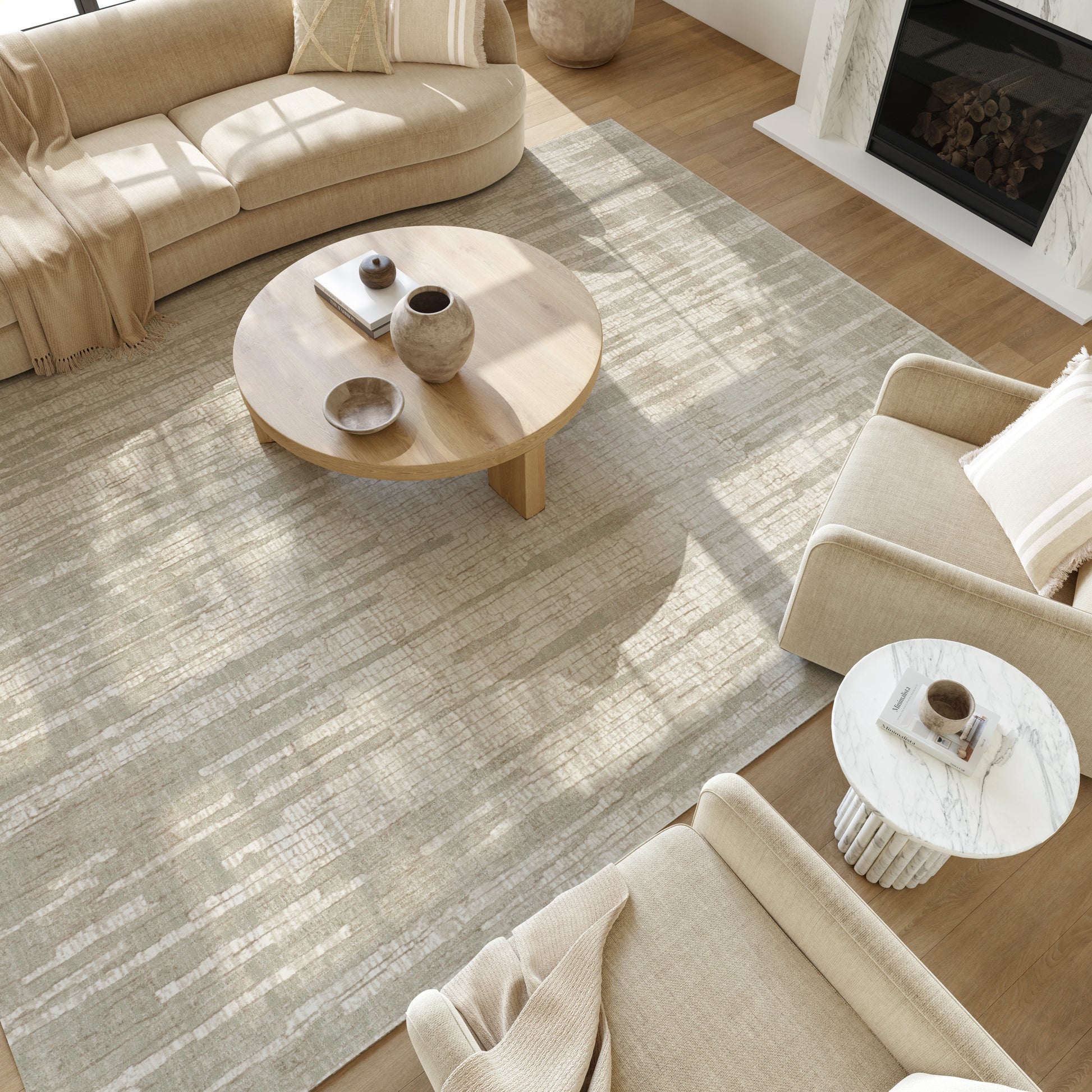 Nourison Home Soft Structure  Sage  Contemporary