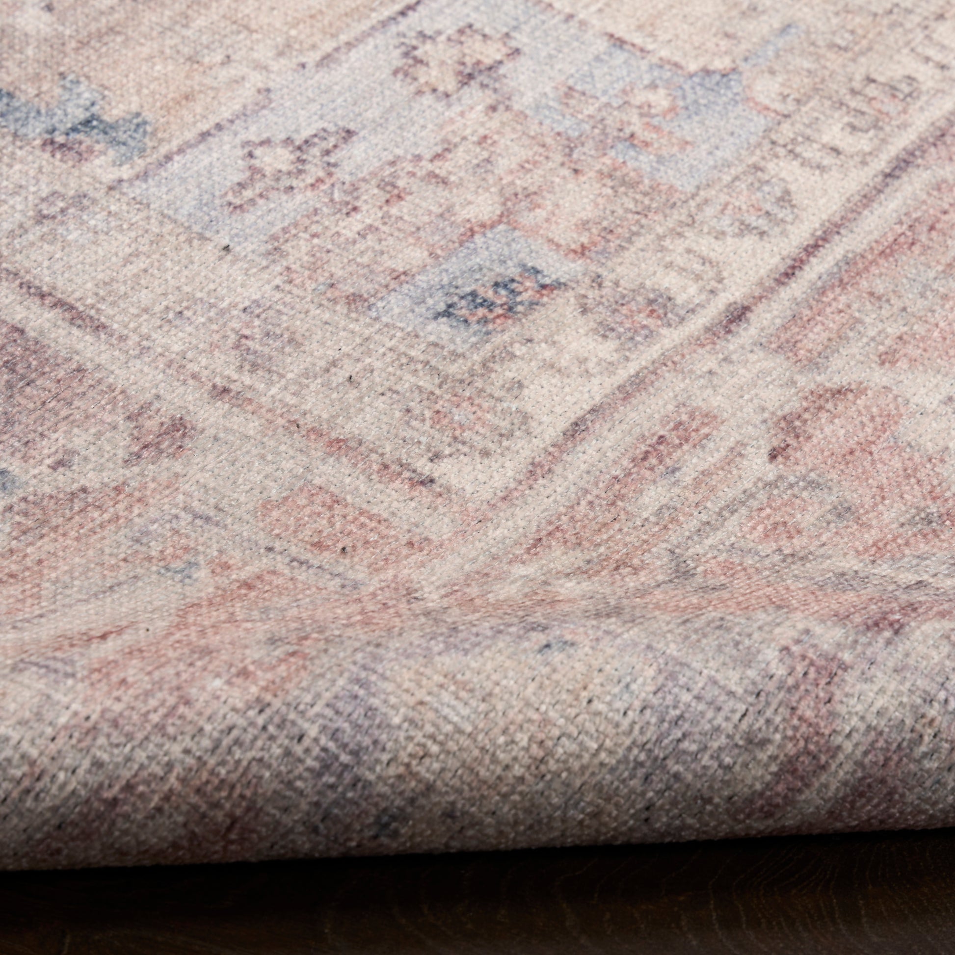 Nourison Home Vintage Washables  Light Blue  Traditional