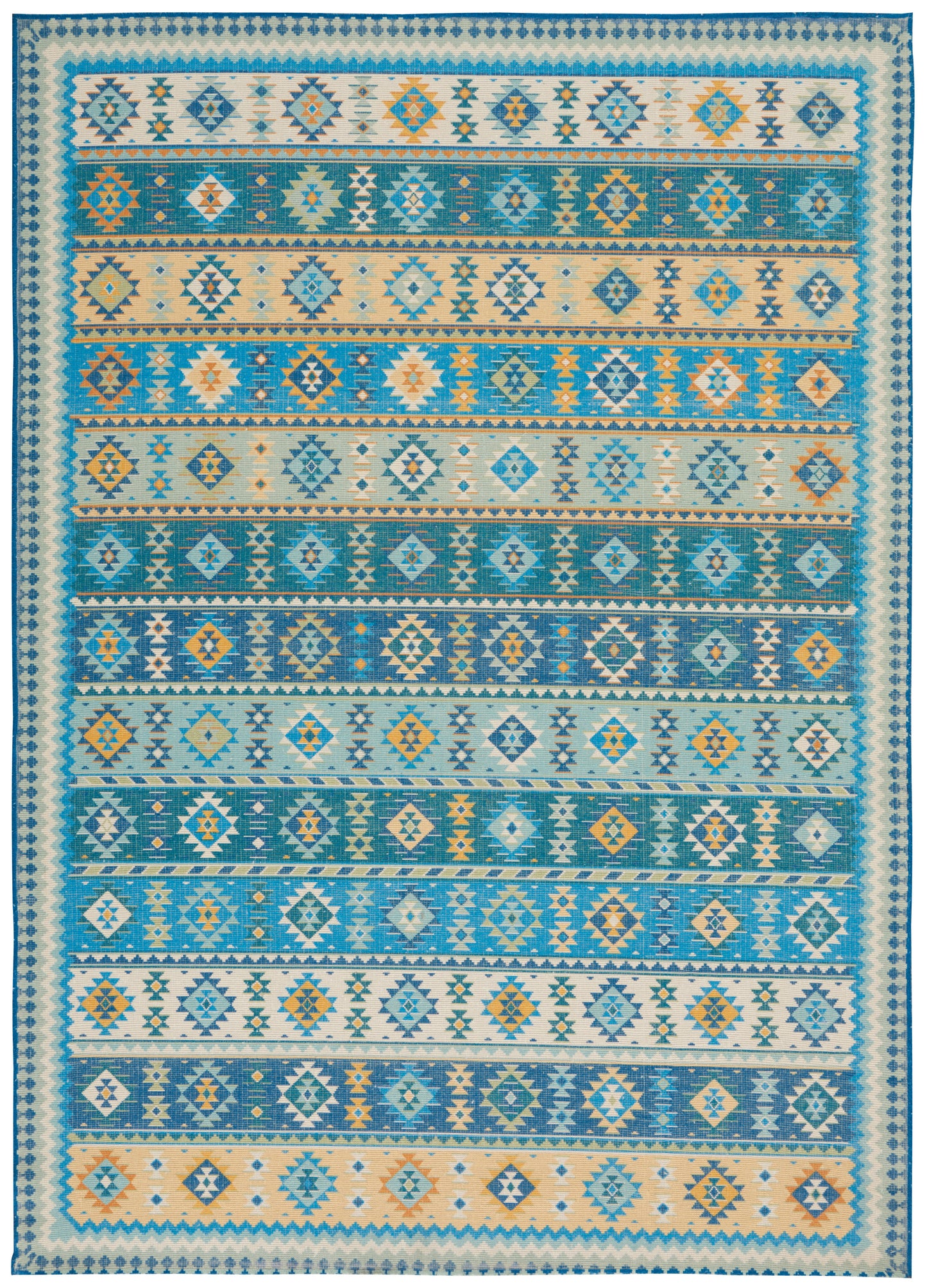 Nourison Home Madera MAD08 Light Orange Transitional Power-loomed Rug