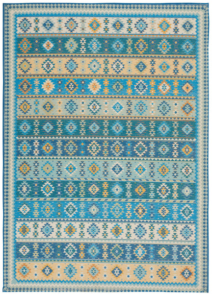 Nourison Home Madera MAD08 Light Orange Transitional Power-loomed Rug