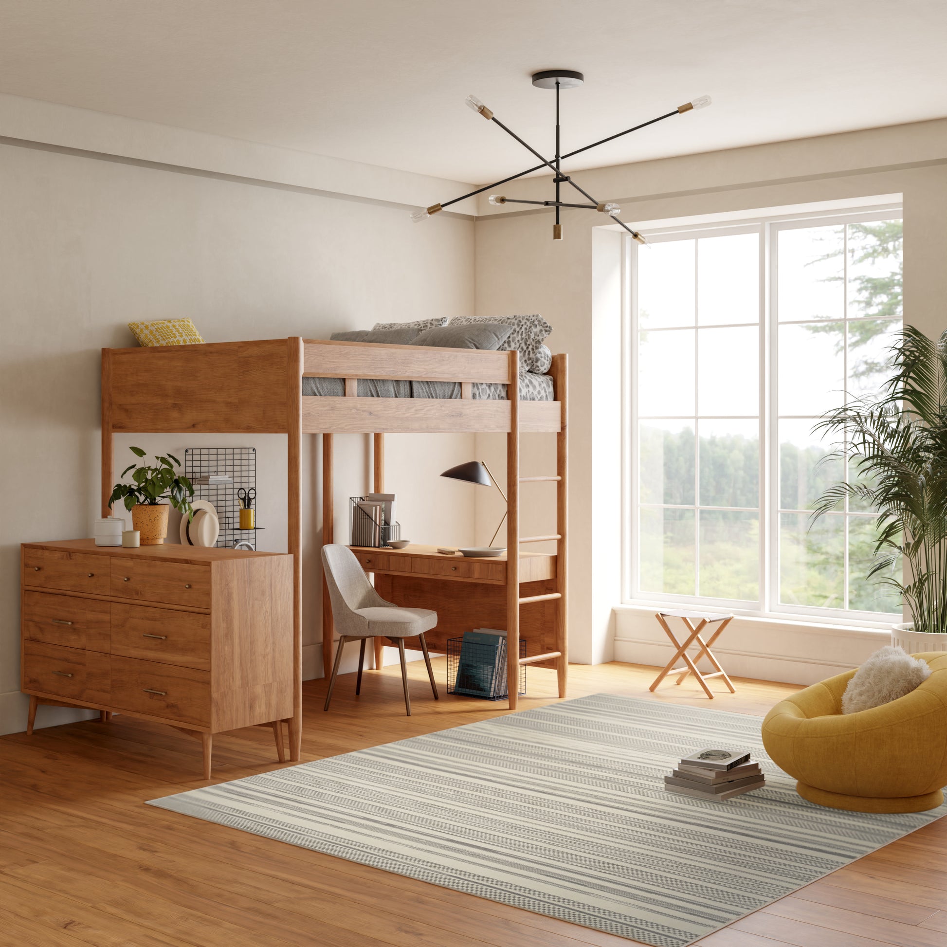 Nourison Home Grafix  Ivory Grey  Contemporary