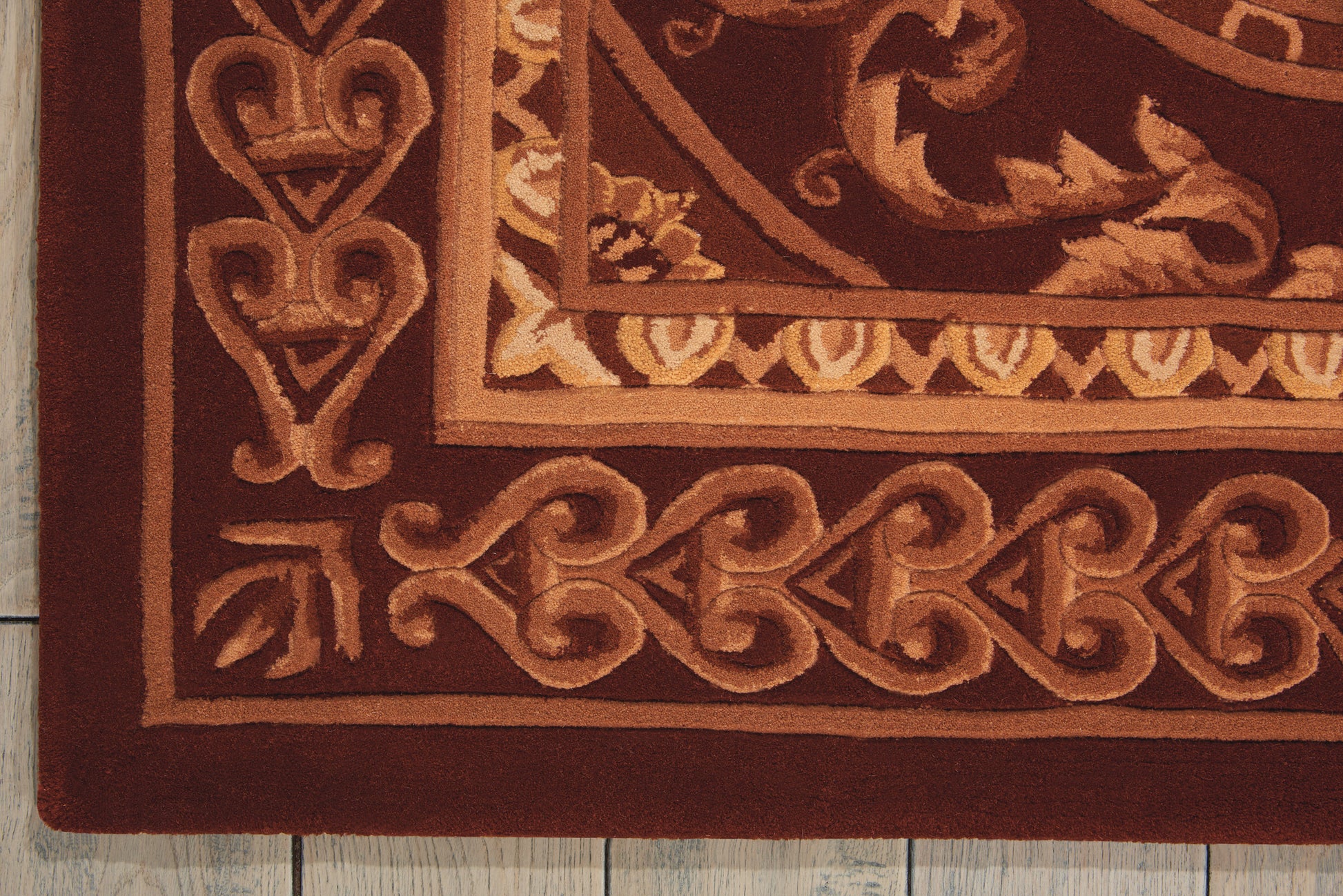 Nourison Home Versailles Palace  Brick  Traditional